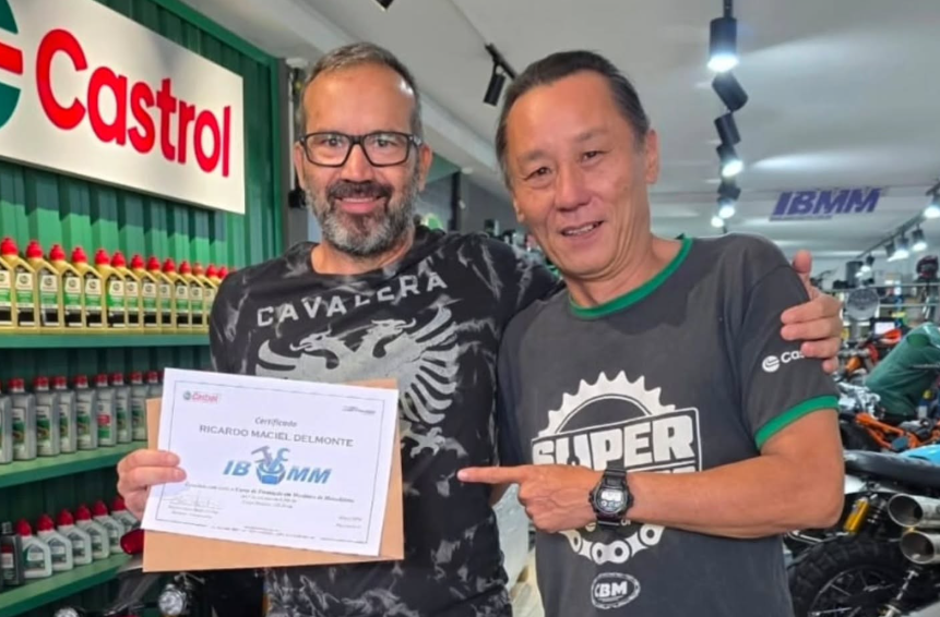 Ricardo formado pelo Rogério Otani China